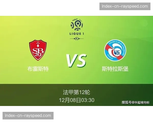 半场战报：布雷斯特1-1暂平斯特拉斯堡，双方对攻激烈